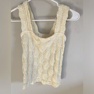 NWOT Free People Intimately Cream Love Letter Cami